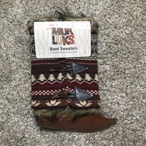 NWT Muk Luks Boot Sweaters